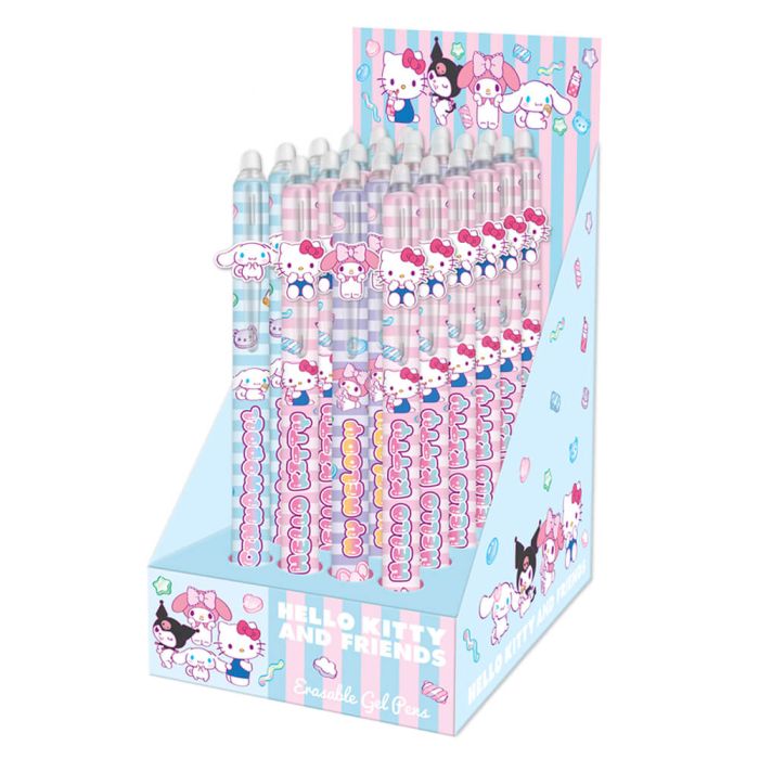 Hello Kitty Erasable Gel Pens (3 Assorted Styles)