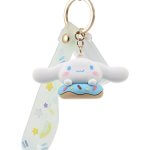 Load image into Gallery viewer, Hello Kitty - Keychain w/Hand Strap - Donuts Cinnamoroll
