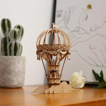Load image into Gallery viewer, Robotime Classical 3D Wooden Hot Air Balloon