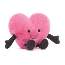 Load image into Gallery viewer, Jellycat Amuseable Hot Pink Heart Large 17cm
