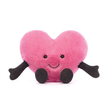 Load image into Gallery viewer, Jellycat Amuseable Hot Pink Heart Little 11cm
