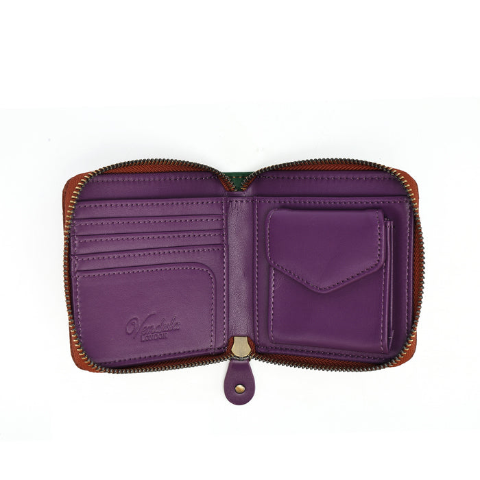 Vendula The Travelling Library Bookshop Square Wallet