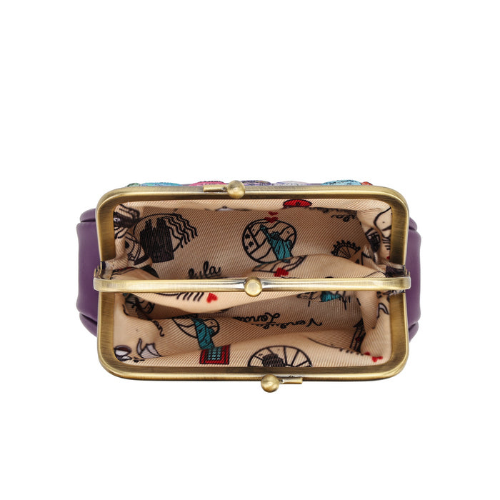 Vendula The Travelling Library Bookshop Clipper Coin Purse