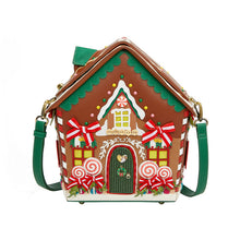 Load image into Gallery viewer, Vendula Gingerbread Houses House Backpack