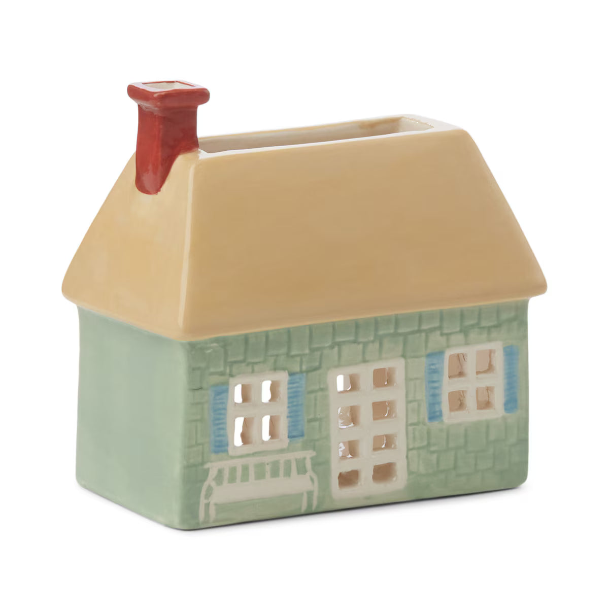Designworks No. 04 English Cottage Style Incense & Tea Light Holder (1 Tea Light & 20 Incense Cones)