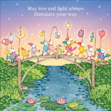Load image into Gallery viewer, Affirmations - Twigseeds Birthday Cards - May love and light always illuminate your way - K337