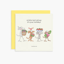 Load image into Gallery viewer, Affirmations-Twigseeds Birthday Card - A little Bird-K365