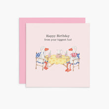 Load image into Gallery viewer, Affirmations-Twigseeds Birthday Card - Your Biggest Fan-K366