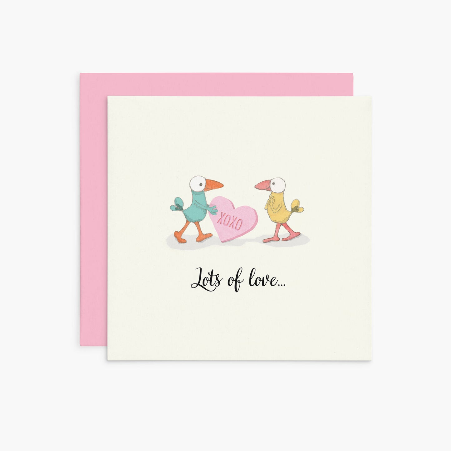 Affirmations - Twigseeds Greeting Card - XOXO Lots of Love - K374
