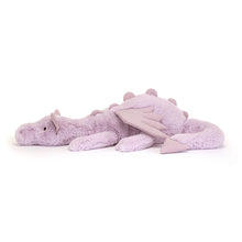 Load image into Gallery viewer, Jellycat Lavender Dragon Huge 66cm