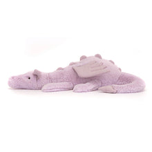 Load image into Gallery viewer, Jellycat Lavender Dragon Large 50cm