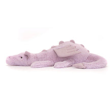 Load image into Gallery viewer, Jellycat Lavender Dragon Huge 66cm
