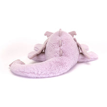 Load image into Gallery viewer, Jellycat Lavender Dragon Little 28cm