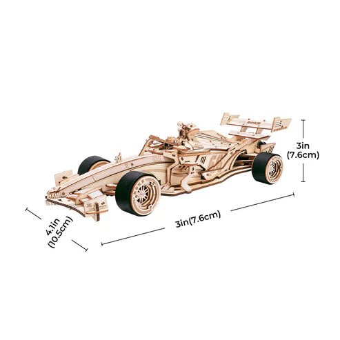 Robotime 3D Wooden Puzzle Racing Car LK505