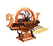 Load image into Gallery viewer, Robotime 3D Wooden Puzzle Viking Dragon Ship Mechanical LK802