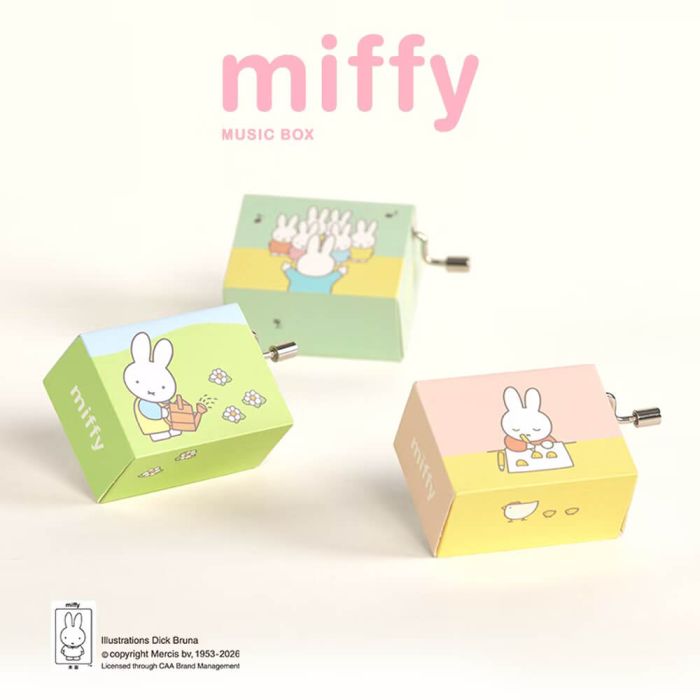 Miffy Blind Box Wind-up Musical Boxes