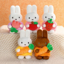 Load image into Gallery viewer, Miffy & Friends Miffy with Carrot Keyring 13cm