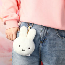 Load image into Gallery viewer, Miffy White Plush Purse Keychain