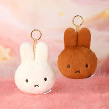 Load image into Gallery viewer, Miffy White Plush Purse Keychain