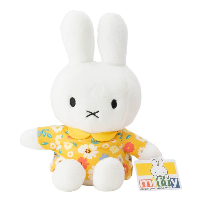 Miffy Floral Yellow Dress Soft Toy 29cm
