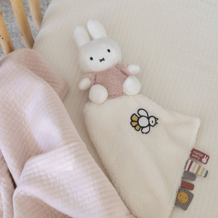 MIFFY FLUFFY CUDDLE CLOTH PINK 24cm