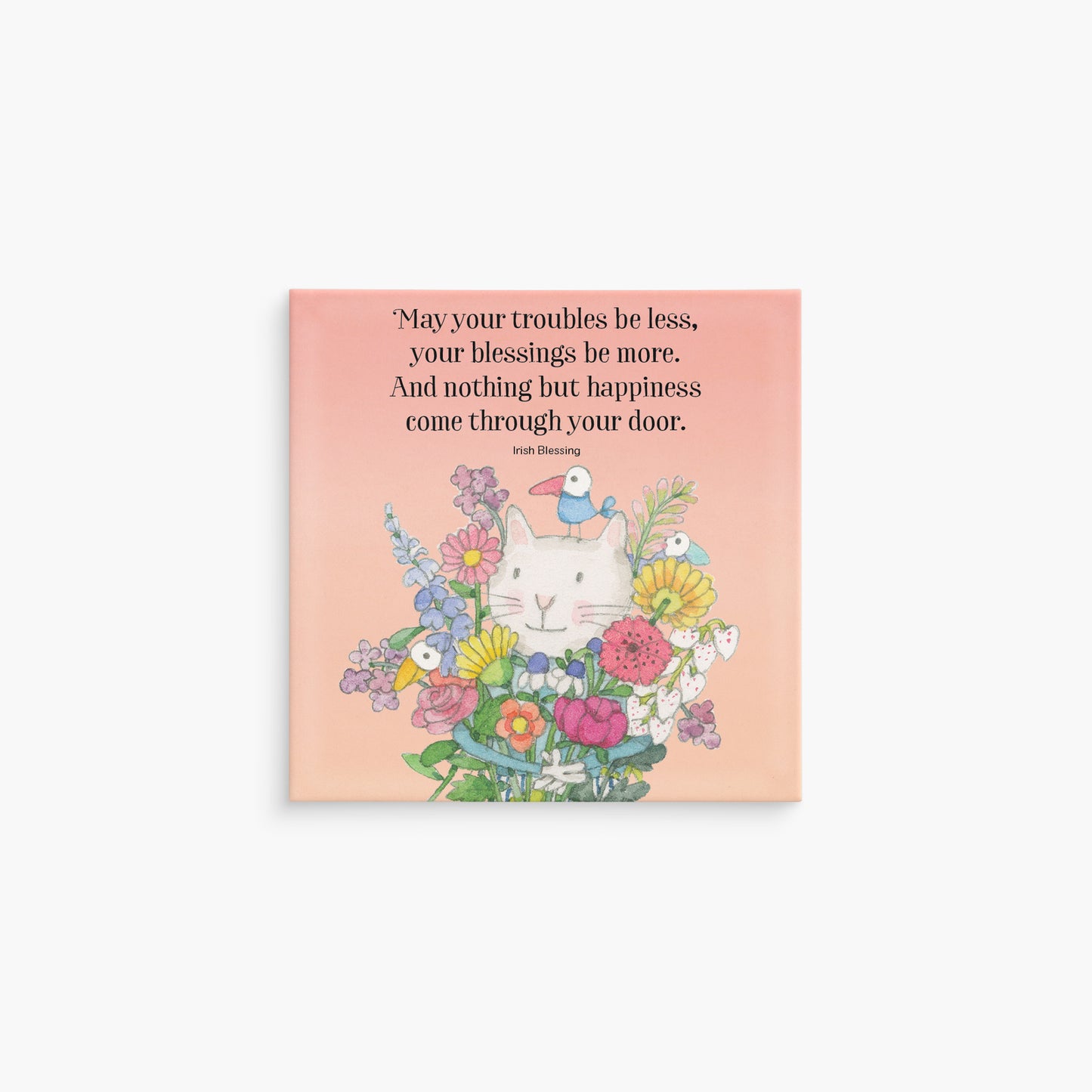 Affirmations-Twigseeds Magnet - May Your Troubles Be Less