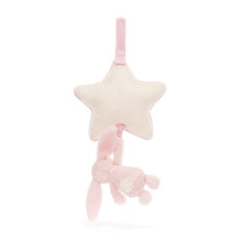 Load image into Gallery viewer, Jellycat Musical Pull Bashful Pink Bunny 30cm