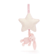 Load image into Gallery viewer, Jellycat Musical Pull Bashful Pink Bunny 30cm