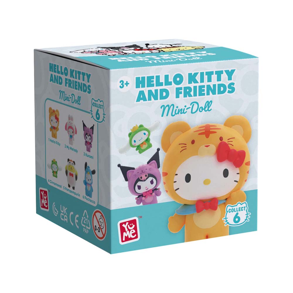 Hello Kitty & Friends - YuMe Mini-Doll Forest Friends Series 5cm
