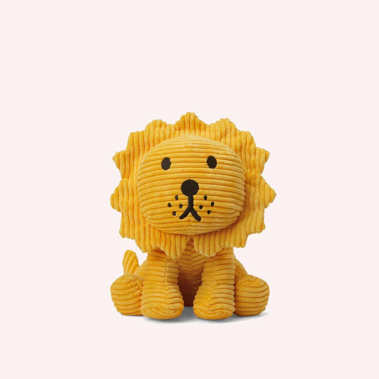 Miffy & Friends Lion ECO Corduroy Yellow - 17 cm - 7''