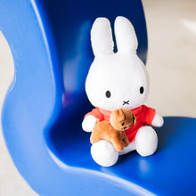 Load image into Gallery viewer, Miffy & Friends Miffy with Snuffy sitting 33cm