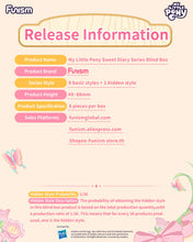 Load image into Gallery viewer, Funism My Little Pony Sweet Diary Series Blind Box