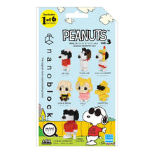 Load image into Gallery viewer, MININANO Peanuts Vol. 3 (6 Designs) Single Pack