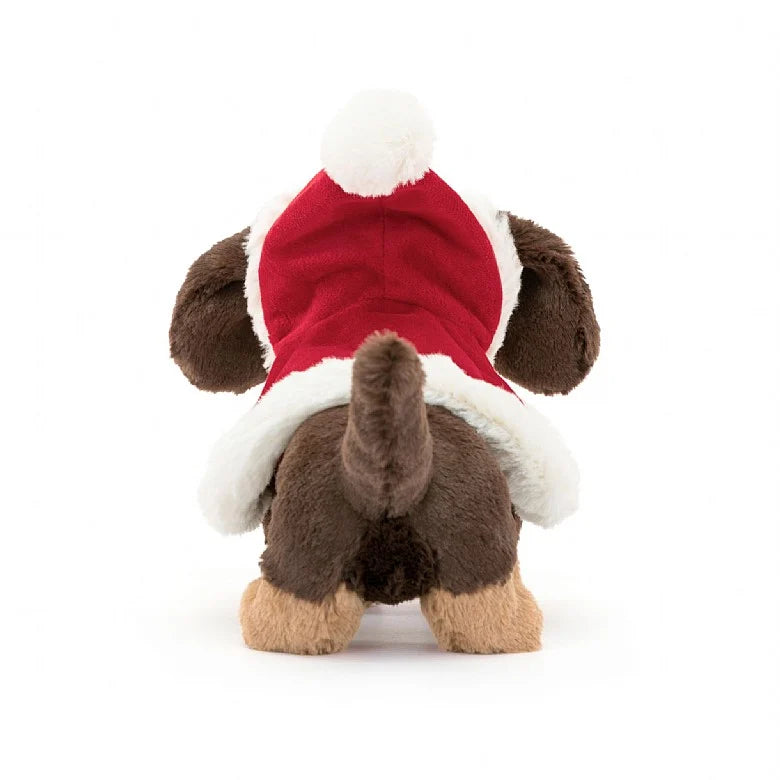 Jellycat Winter Warmer Otto Sausage Dog 15cm