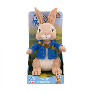 Peter Rabbit & Lily Talking Soft Toy 31.5cm