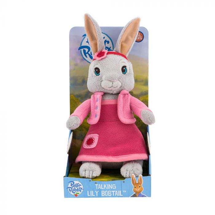 Peter Rabbit & Lily Talking Soft Toy 31.5cm