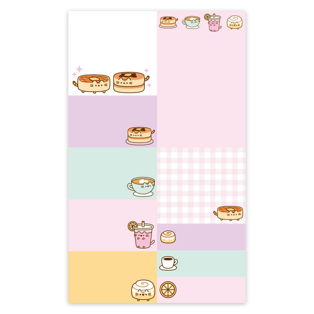 Pusheen Breakfast Club A5 Notebook + Pen & Sticky Notes Set