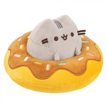 Load image into Gallery viewer, PUSHEEN IN CHOCOLATE DONUT