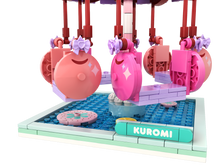 Load image into Gallery viewer, Hello Kitty - YuMe Blocks Summer Wunderland- Kuromi Swing Ride