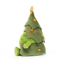 Load image into Gallery viewer, Jellycat Christmas Tree Ricky Rain Frog