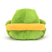 Load image into Gallery viewer, Jellycat Ricky Rain Frog Rubber Ring 18cm