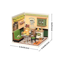 Load image into Gallery viewer, Robotime Rolife Hong Kong Bites Cafe Super Creator Miniature House DW021