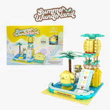 Load image into Gallery viewer, Hello Kitty - YuMe Blocks Summer Wunderland- Pompompurin Water Slide