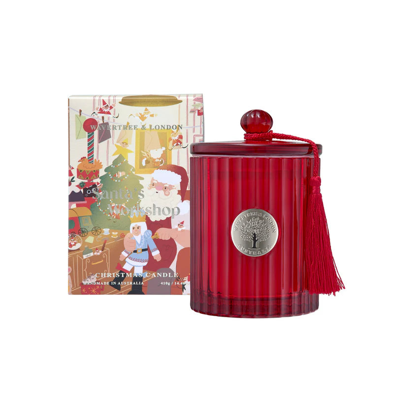 Wavertree & London Candle Santa's Workshop 410g