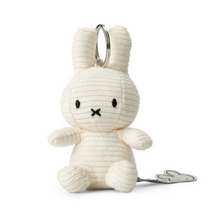 Load image into Gallery viewer, Miffy & Friends Miffy Keychain (ECO) Corduroy Offwhite 10cm