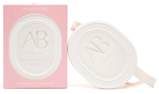Fragrant Disc- Marshmallow Rose