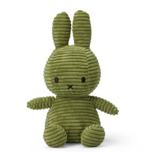 Load image into Gallery viewer, Miffy & Friends Miffy (ECO) Corduroy Olive Green 23cm