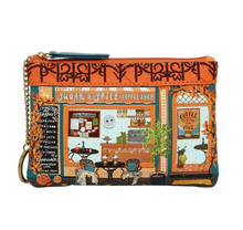 Load image into Gallery viewer, Vendula Sugar and Spice Coffee Shop Zipper Coin Purse