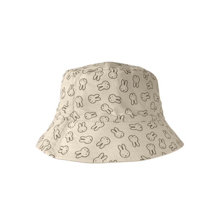 Engelite Miffy Canvas Bucket Hats Cream(L) 58cm