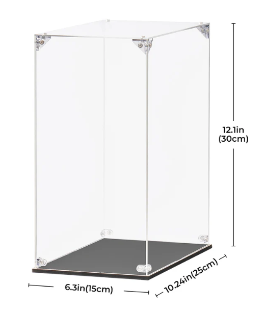 Robotime Rolife Book Nook Dust Cover Display Box WD1001
